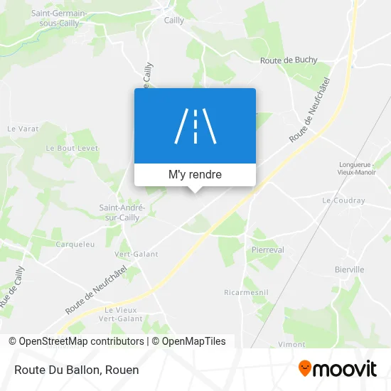 Route Du Ballon plan