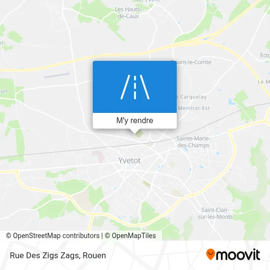 Rue Des Zigs Zags plan