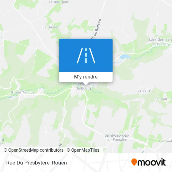 Rue Du Presbytère plan