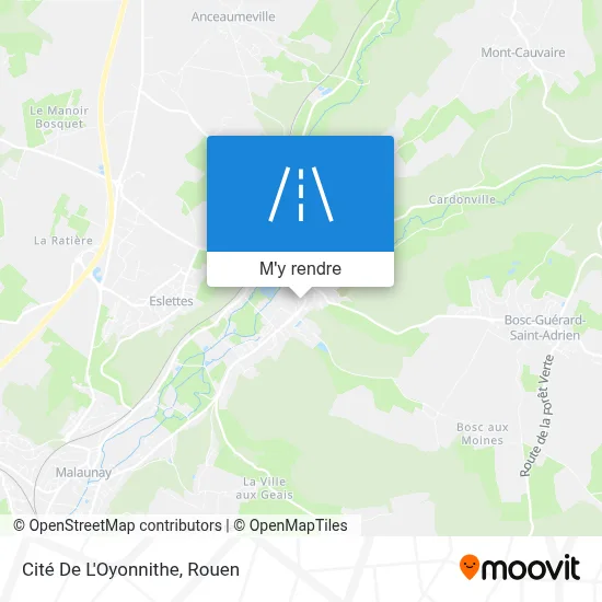 Cité De L'Oyonnithe plan