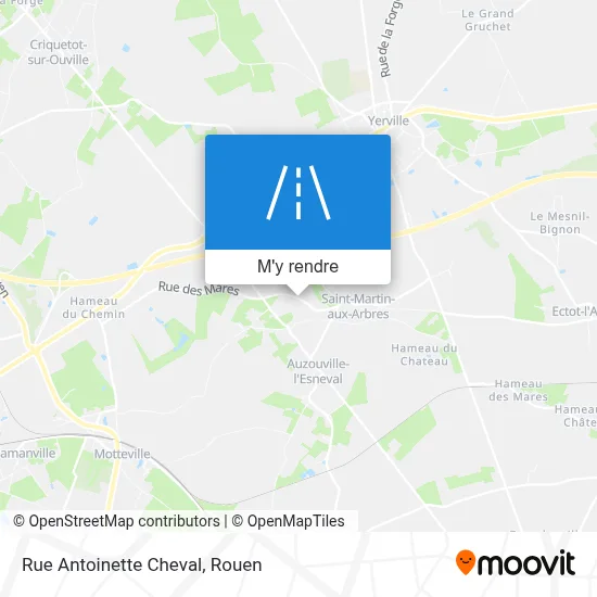 Rue Antoinette Cheval plan