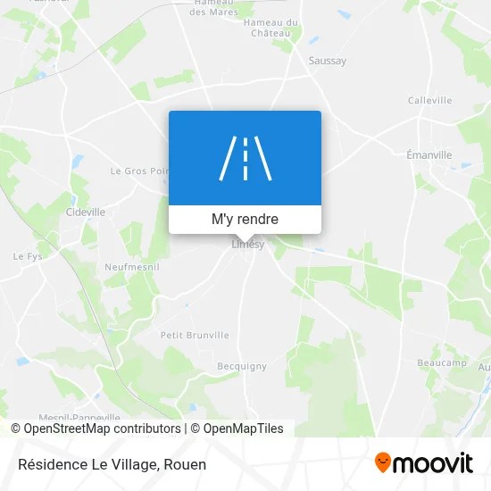 Résidence Le Village plan