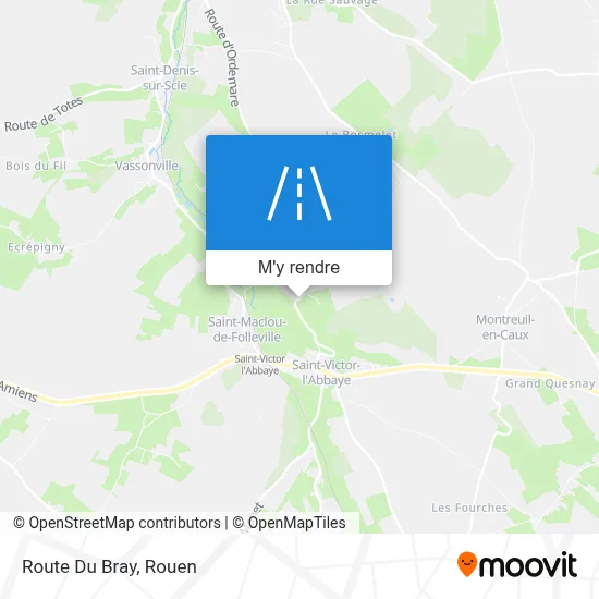 Route Du Bray plan