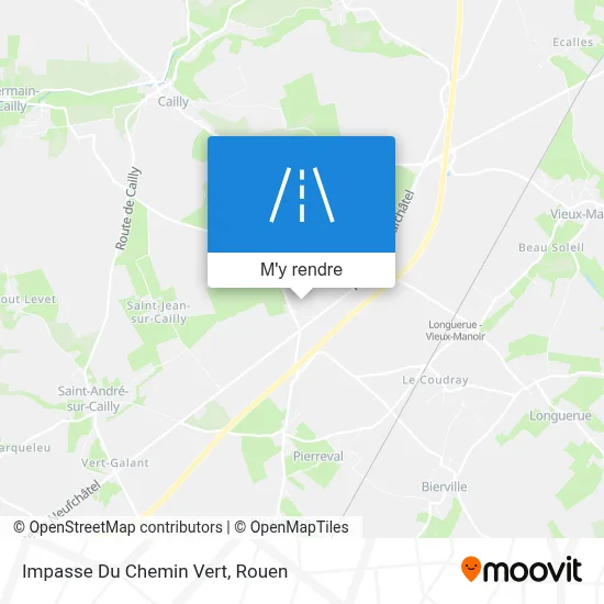 Impasse Du Chemin Vert plan