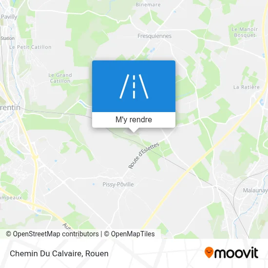 Chemin Du Calvaire plan