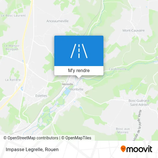 Impasse Legrelle plan