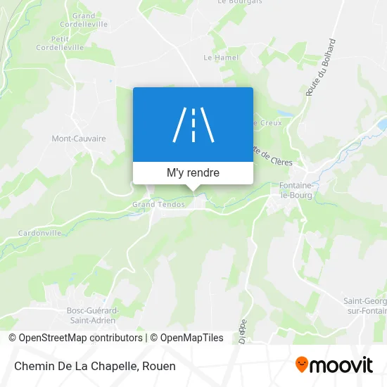 Chemin De La Chapelle plan