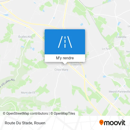 Route Du Stade plan