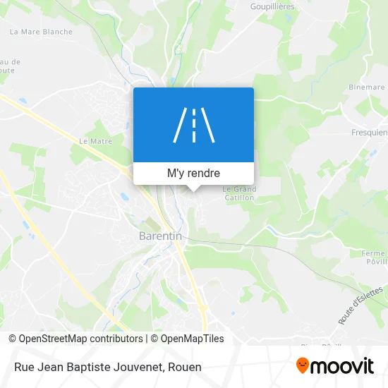 Rue Jean Baptiste Jouvenet plan