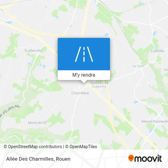 Allée Des Charmilles plan