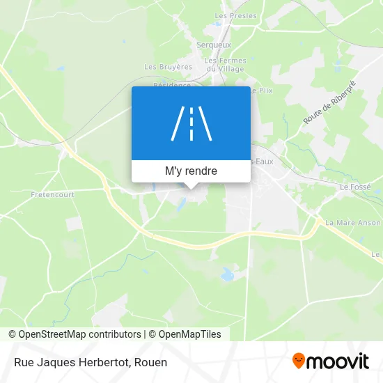 Rue Jaques Herbertot plan