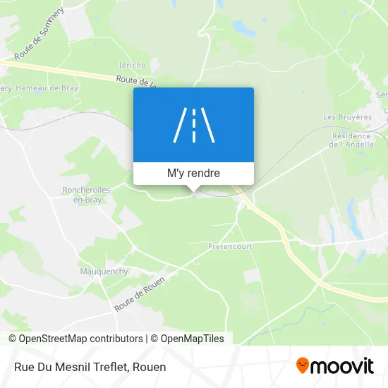 Rue Du Mesnil Treflet plan
