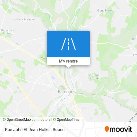 Rue John Et Jean Holker plan