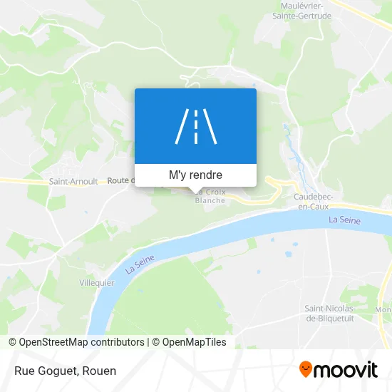 Rue Goguet plan