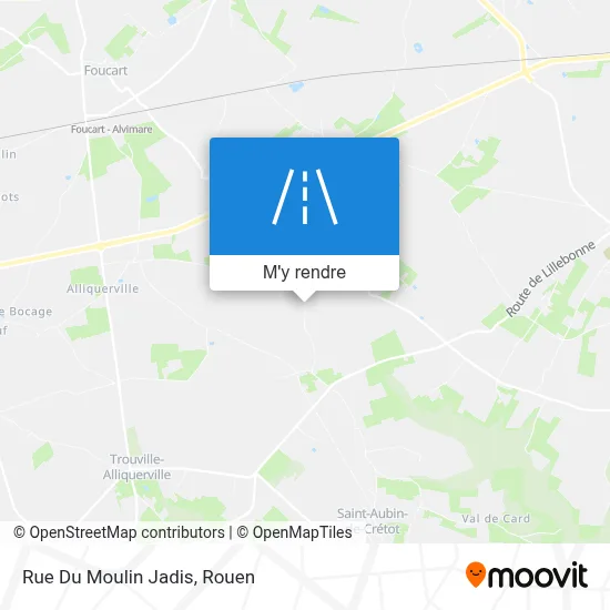 Rue Du Moulin Jadis plan
