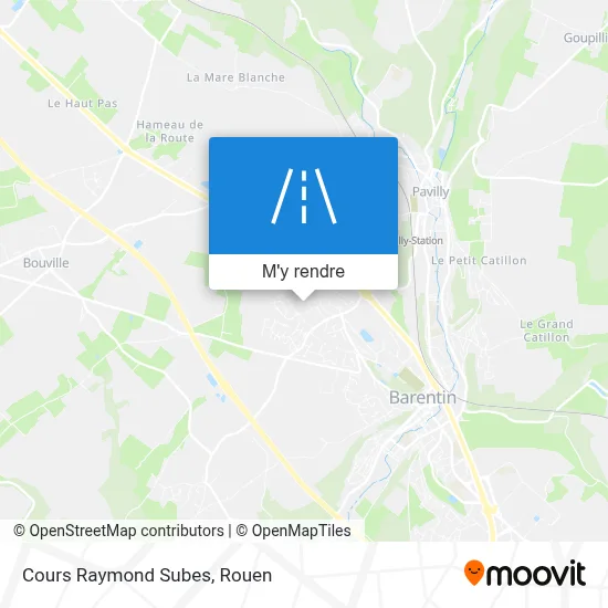 Cours Raymond Subes plan