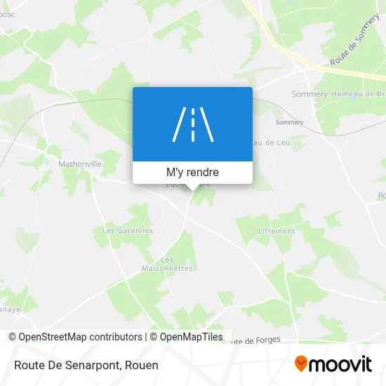 Route De Senarpont plan