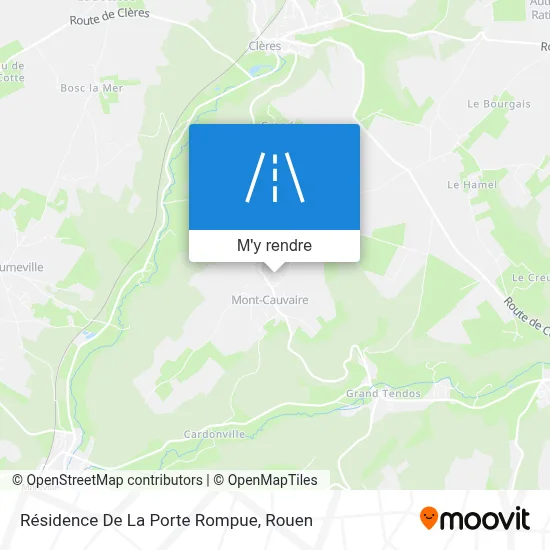 Résidence De La Porte Rompue plan