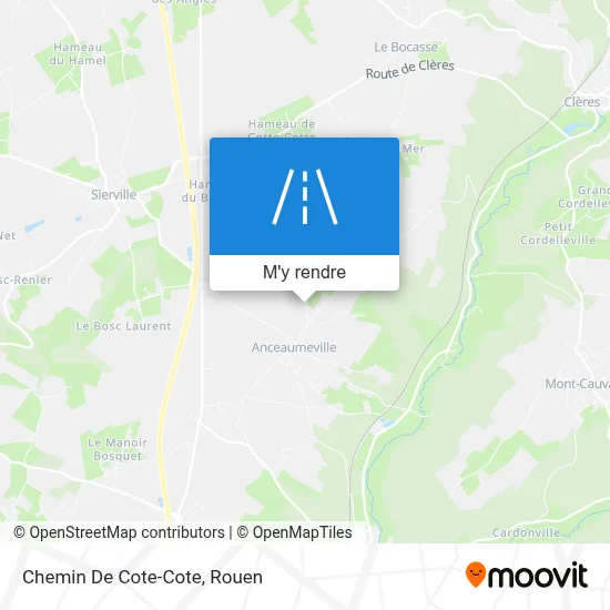Chemin De Cote-Cote plan