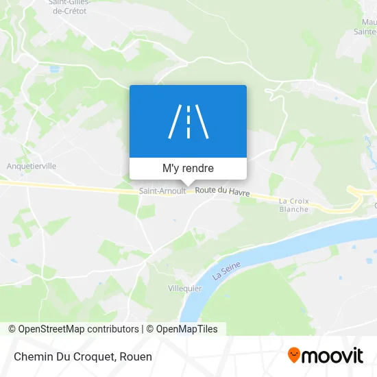 Chemin Du Croquet plan