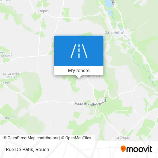Rue De Patis plan