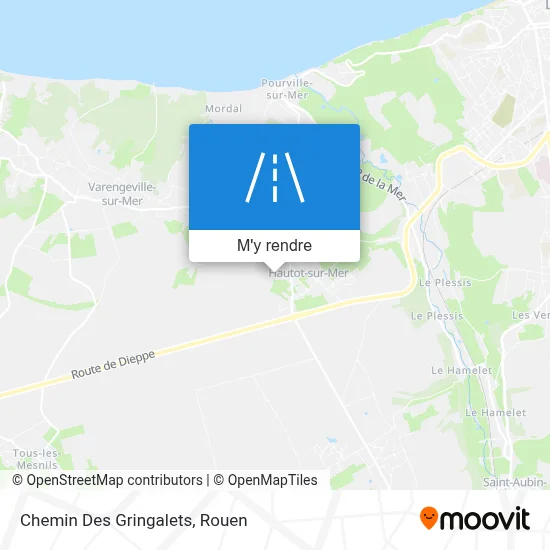 Chemin Des Gringalets plan
