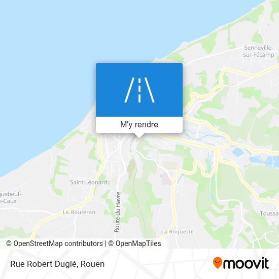 Rue Robert Duglé plan
