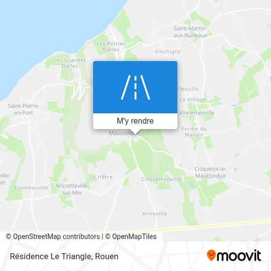 Résidence Le Triangle plan