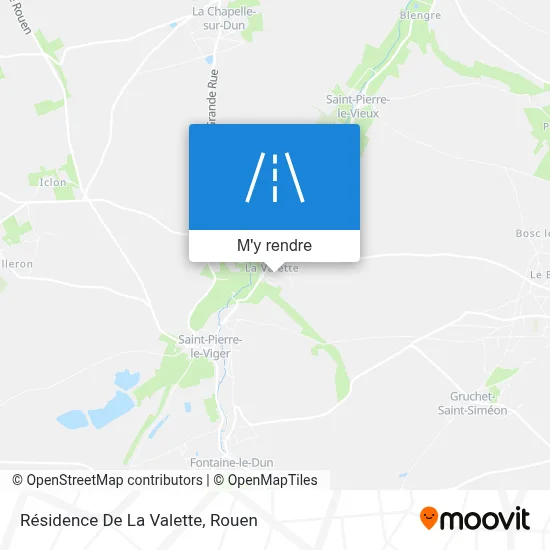 Résidence De La Valette plan