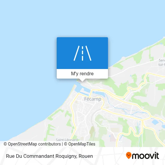 Rue Du Commandant Roquigny plan