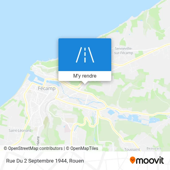 Rue Du 2 Septembre 1944 plan