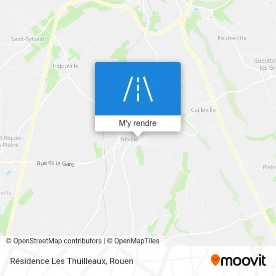 Résidence Les Thuilleaux plan