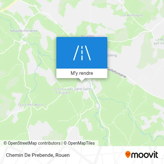 Chemin De Prebende plan
