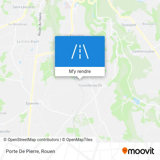 Porte De Pierre plan