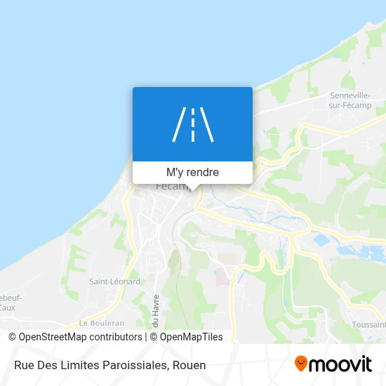 Rue Des Limites Paroissiales plan