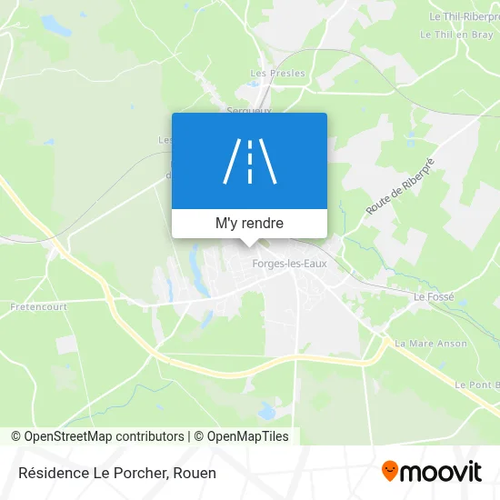 Résidence Le Porcher plan