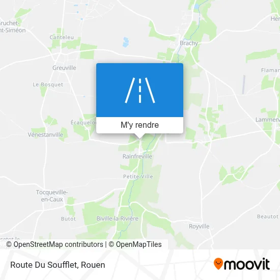 Route Du Soufflet plan