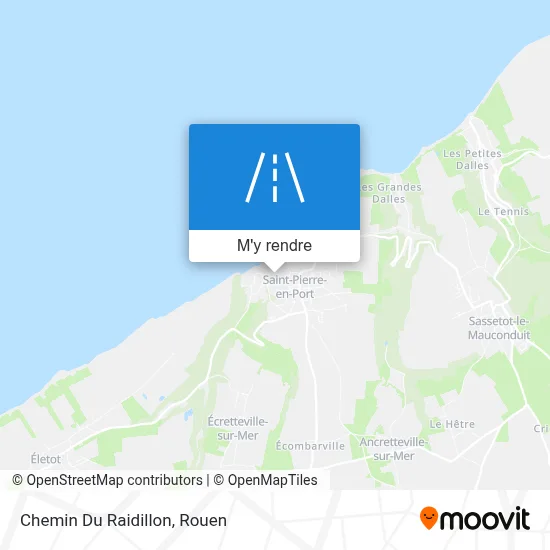 Chemin Du Raidillon plan
