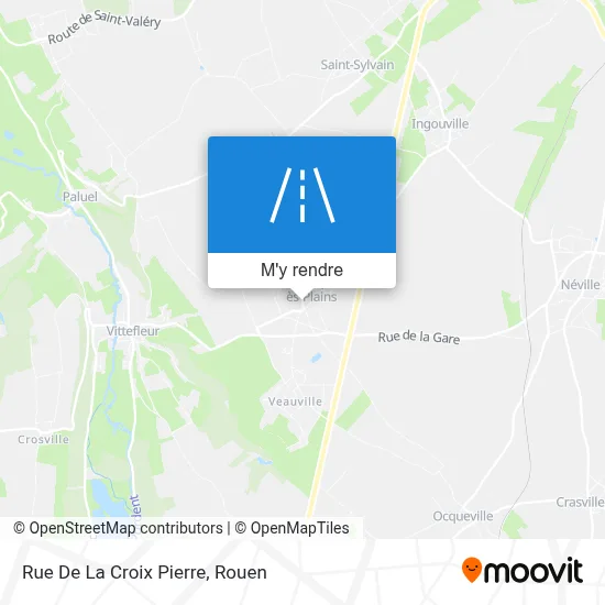 Rue De La Croix Pierre plan