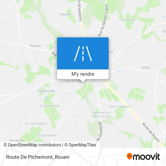 Route De Pichemont plan