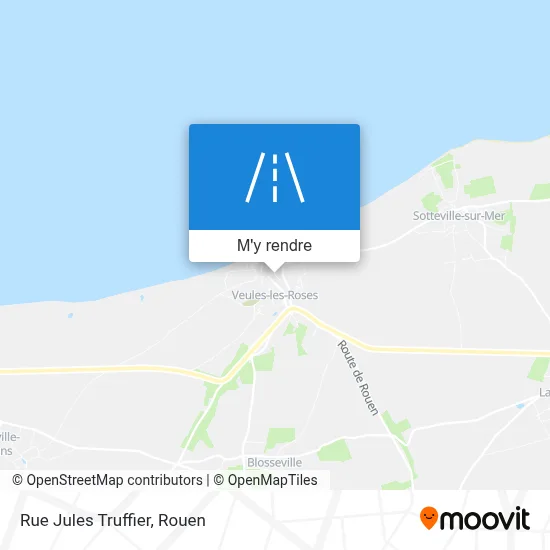 Rue Jules Truffier plan