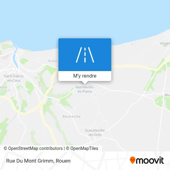 Rue Du Mont Grimm plan