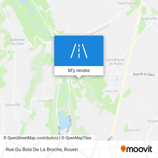 Rue Du Bois De La Broche plan