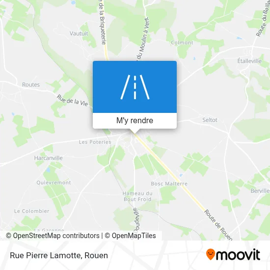 Rue Pierre Lamotte plan