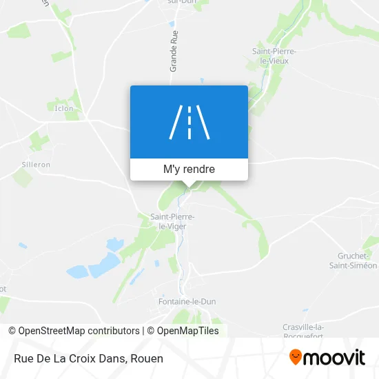 Rue De La Croix Dans plan