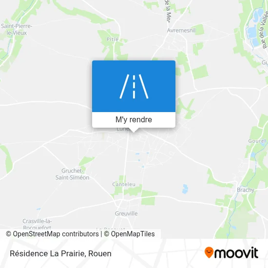 Résidence La Prairie plan