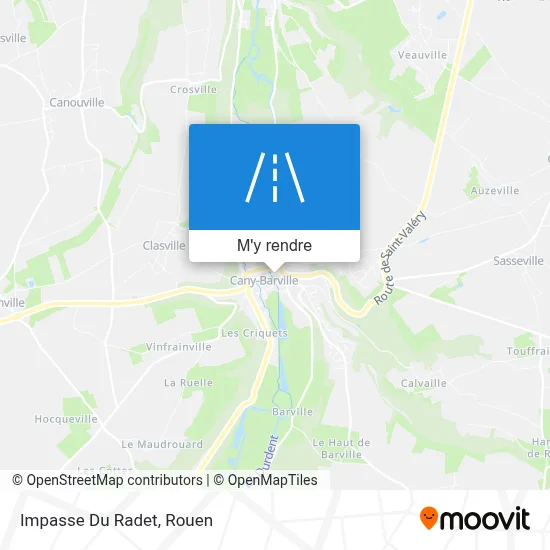 Impasse Du Radet plan