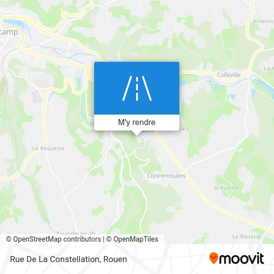 Rue De La Constellation plan