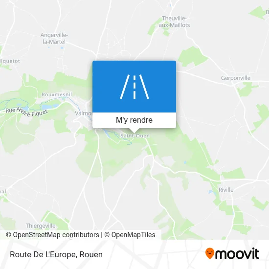 Route De L'Europe plan