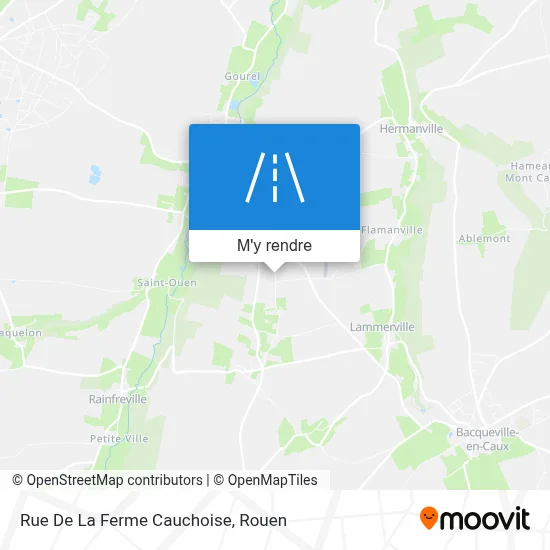 Rue De La Ferme Cauchoise plan